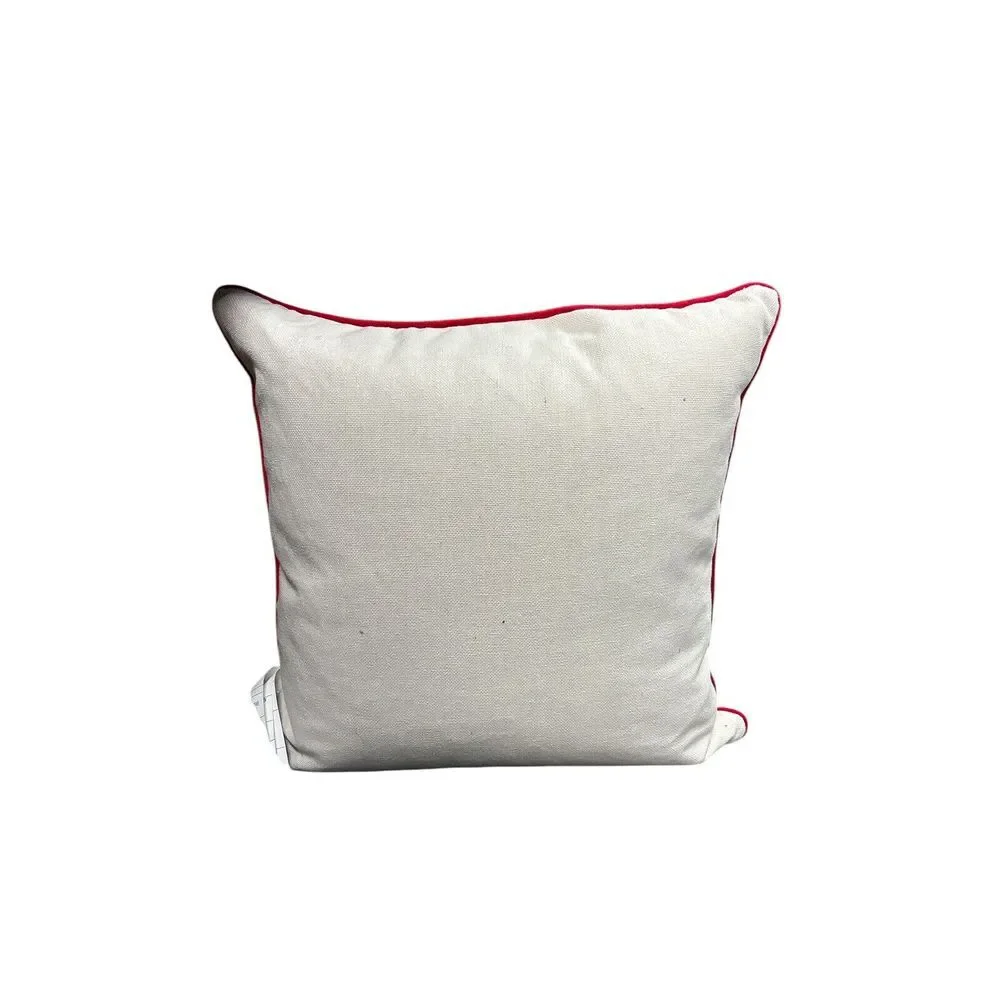 Red Truck Christmas Tree Delivery Pillow • 19